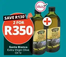 Checkers Santa Bianca Extra Virgin Olive Oil 1ℓ offer