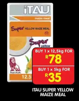 Shoprite ITAU SUPER YELLOW MAIZE MEAL offer