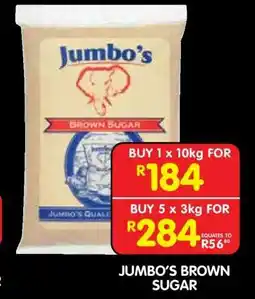 Shoprite JUMBO’S BROWN SUGAR offer