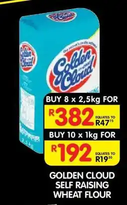 Shoprite GOLDEN CLOUD SELF RAISING WHEAT FLOUR offer