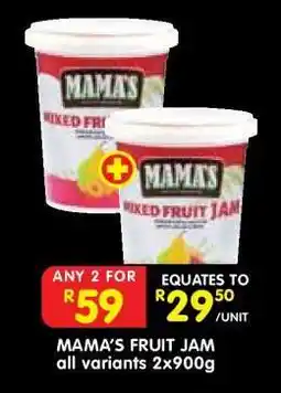 Shoprite MAMA’S FRUIT JAM offer