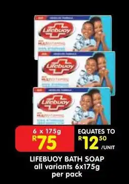 Shoprite Lifebuoy Bath Soap offer