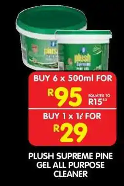 Shoprite Plush Supreme Pine Gel All Purpose Cleaner offer