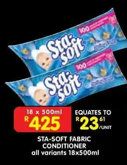 Shoprite STA-SOFT Fabric Conditioner offer