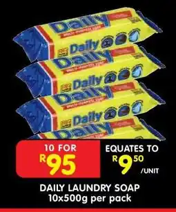 Shoprite DAILY LAUNDRY SOAP offer