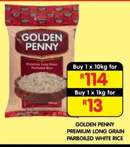 Shoprite GOLDEN PENNY PREMIUM LONG GRAIN PARBOILED WHITE RICE offer