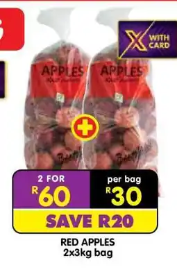 Shoprite RED APPLES offer