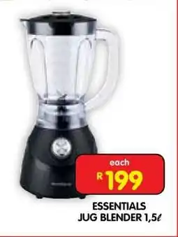 Shoprite ESSENTIALS JUG BLENDER 1.5ℓ offer