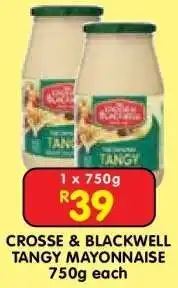 Shoprite CROSSE & BLACKWELL TANGY MAYONNAISE offer