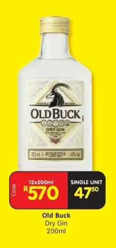 Shoprite Old Buck offer