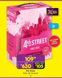 Shoprite 4th Street offer