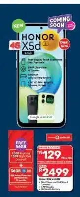 Pick n Pay Honor X5d 64GB offer