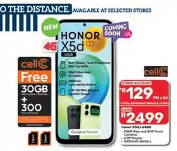 Pick n Pay Honor X5d 64GB offer