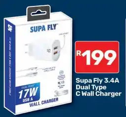 Pick n Pay Supa Fly 3.4A Dual Type C Wall Charger offer