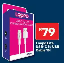 Pick n Pay Loopd Lite USB-C to USB Cable 1M offer