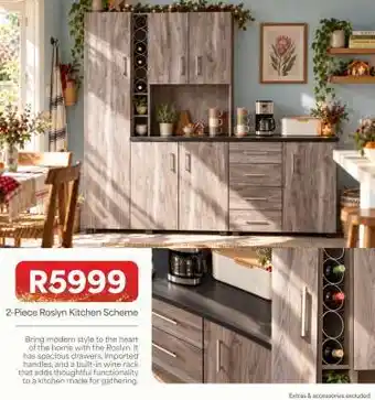 2-Piece Roslyn Kitchen Scheme