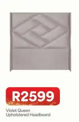 OK Furniture Violet Queen Upholstered Headboard offer