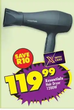 Shoprite Xssentials Hair Dryer 1200W offer