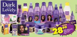 Shoprite Dark and Lovely Product Range offer