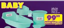 Shoprite Jolly Tots Bath Bucket Starter Set offer