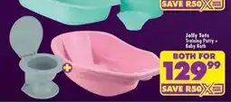 Shoprite Jolly Tots Training Potty + Baby Bath offer
