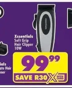 Shoprite Xssentials Soft Grip Hair Clipper 10W offer