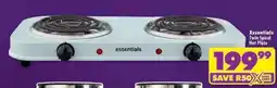 Shoprite Xssentials Twin Spiral Hot Plate offer