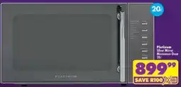 Shoprite PLATINUM Silver Mirror Microwave Oven 20L offer