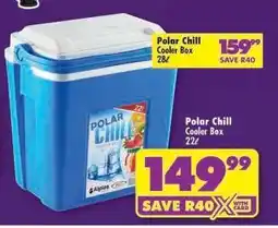 Shoprite POLAR CHILL COOLER BOX 22ℓ offer