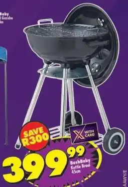 Shoprite BushBaby Kettle Braai 45cm offer