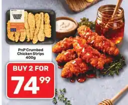 Pick n Pay PnP Crumbed Chicken Strips 400g offer
