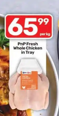 Pick n Pay PnP Fresh Whole Chicken in Tray offer
