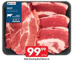 Pick n Pay Bulk Stewing Beef Bone-in offer