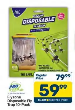 Pick n Pay Flyzone Disposable Fly Trap 10-Pack offer