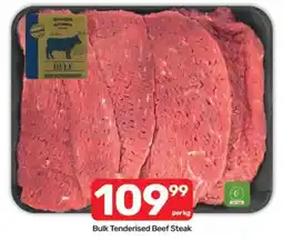 Pick n Pay Bulk Tenderised Beef Steak offer