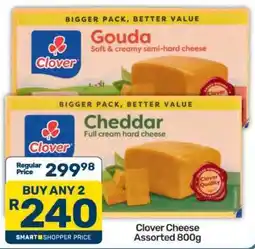 Pick n Pay Clover Cheese Assorted 800g offer