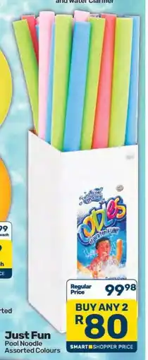 Pick n Pay Just Fun Pool Noodle offer