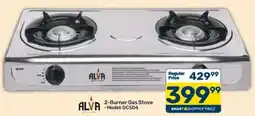 Pick n Pay Alva 2-Burner Gas Stove offer