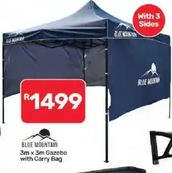 BLUE MOUNTAIN 3m x 3m Gazebo