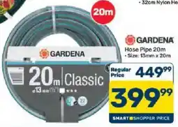 Pick n Pay GARDENA Hose Pipe 20m Classic offer