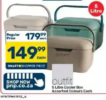 Outfit 5 Litre Cooler Box Assorted