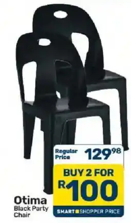 Pick n Pay Otima Black Party Chair offer