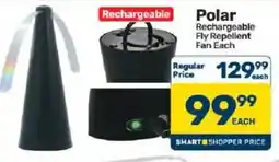 Pick n Pay Polar Rechargeable Fly Repellent Fan offer