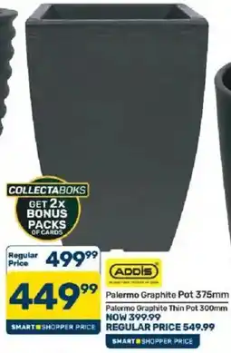 Pick n Pay ADDIS Palermo Graphite Pot 375mm offer