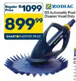 Pick n Pay ZODIAC G3 Automatic Pool Cleaner Head Only offer