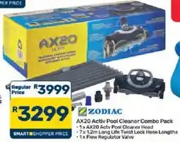 Pick n Pay ZODIAC AX20 Activ Pool Cleaner Combo Pack offer