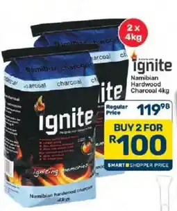 Pick n Pay Ignite Namibian hardwood charcoal offer