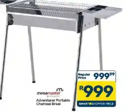 Pick n Pay megamaster Adventurer Portable Charcoal Braai offer