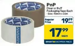 Pick n Pay PnP Clear or Buff Packaging Tape offer