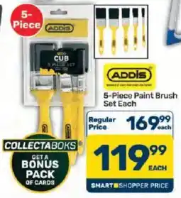 Pick n Pay ADDIS 5-Piece Paint Brush Set offer
